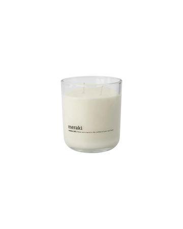 Scented candle, shadow lake